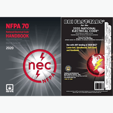 NFPA 70 NEC 2020 Handbook with BBI Fast TAB