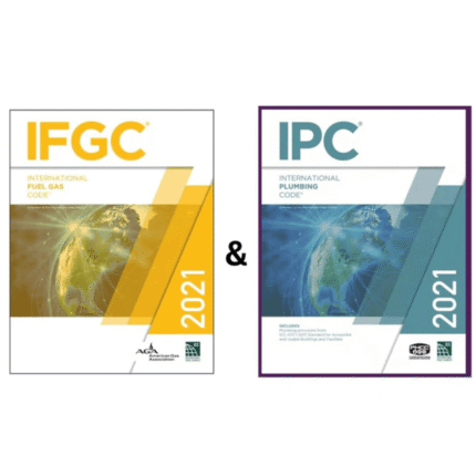 IFGC 2021 and IPC 2021 combo pack|2021 International Plumbing Code book|2021 International Fuel Gas Code book |2021 ifgc, 2021 ipc|