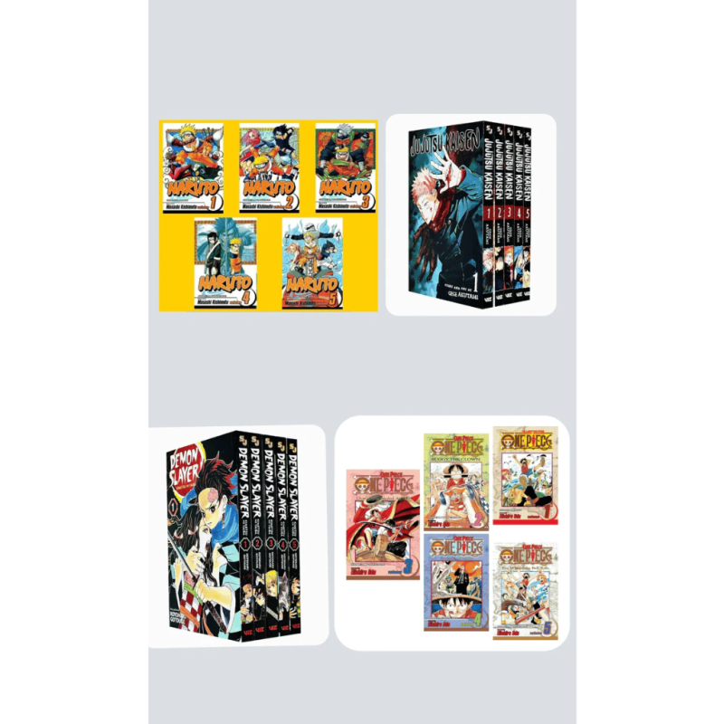 Beginner’s Battle Bundle — Manga Set (Volumes 1–5)