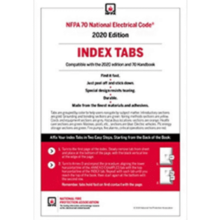 2020 NFPA National Electrical Code Tabs